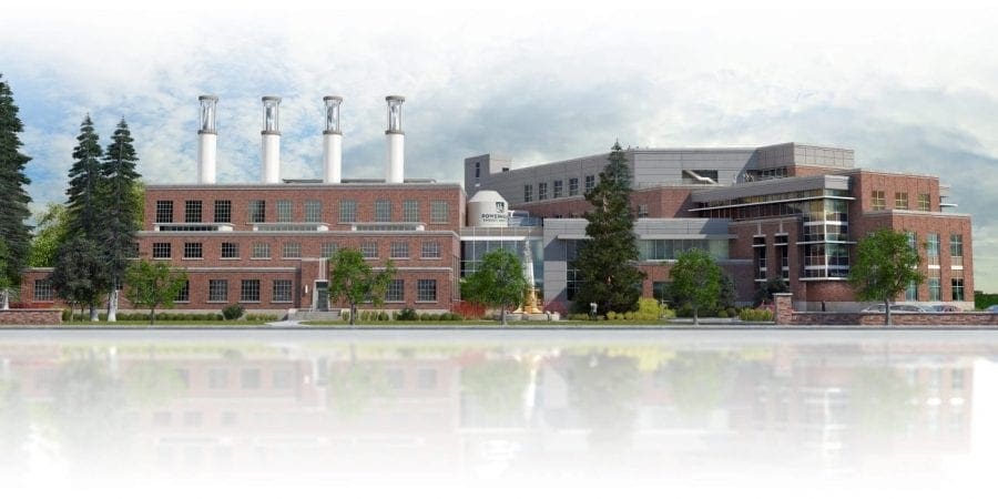 Drawing of building