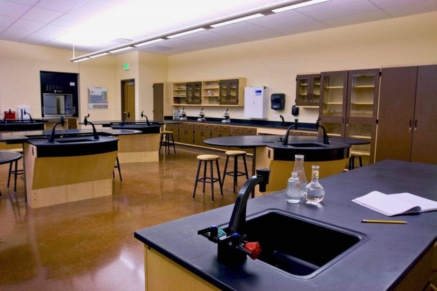 Chemistry room