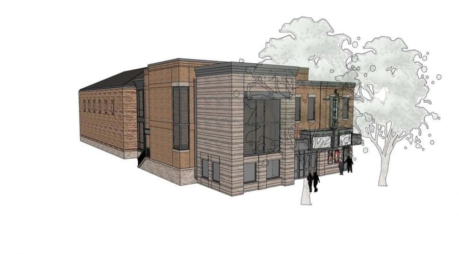 3d rendering of building